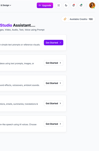 DreamsAI Dashboard Preview