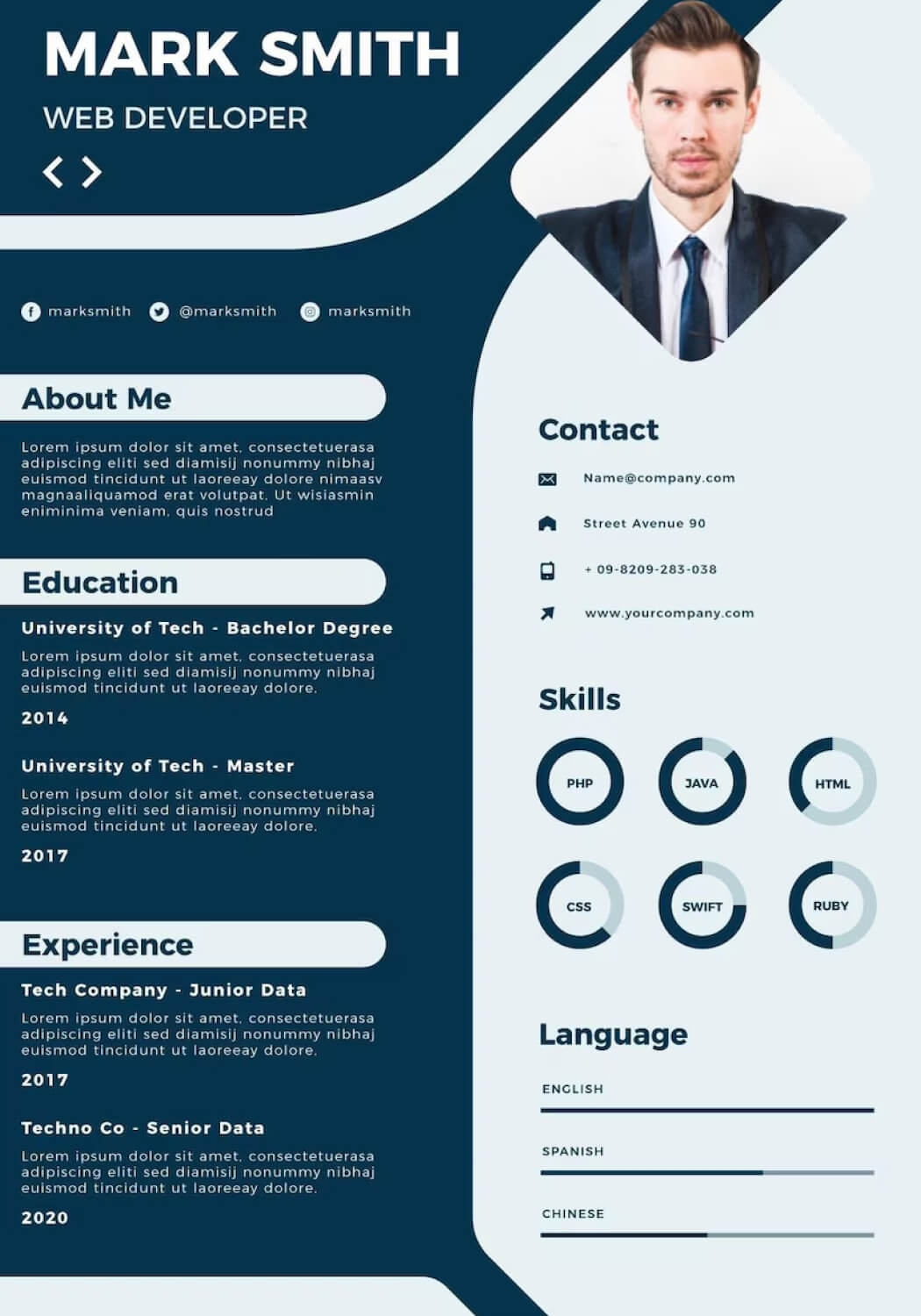 resume image